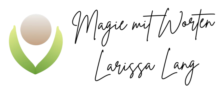 Logo mit Schriftzug Magie mit Worten - Larissa Lang