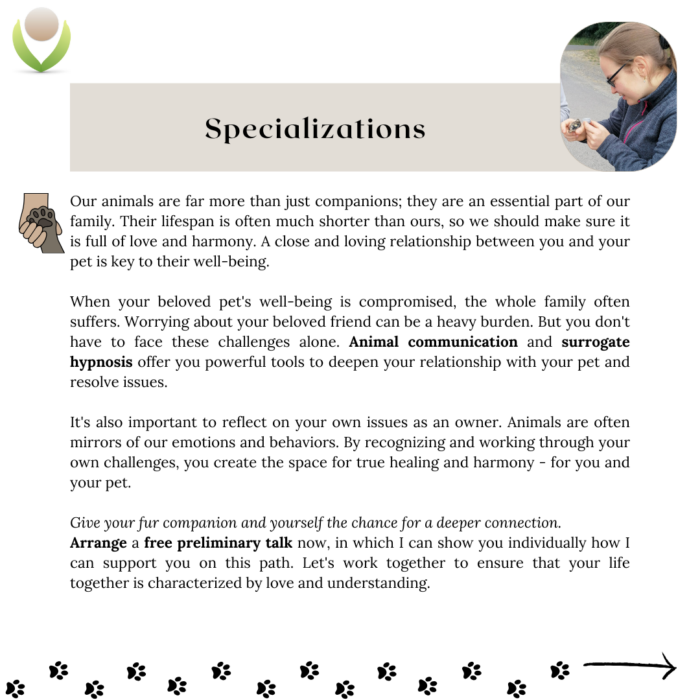 Specializations_ Animals