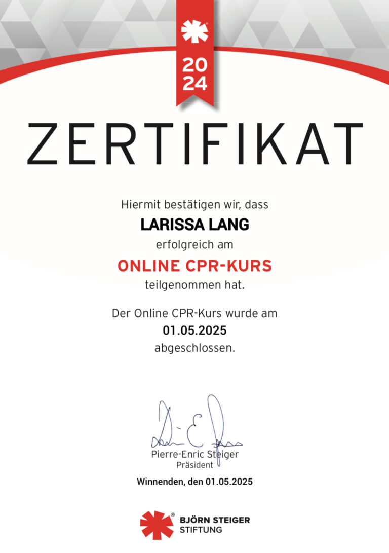 CPR Zertifikat
